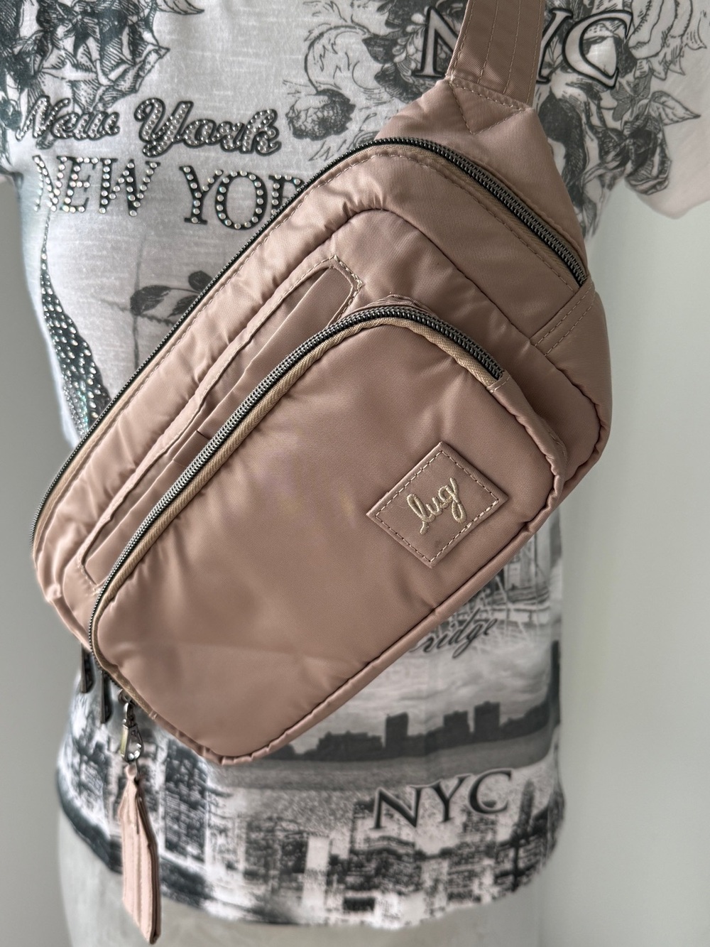 LUG Hitch Belt Bag - Beige NWT